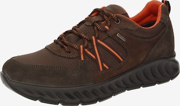SIOUX Athletic Lace-Up Shoes ' Utisso-701-TEX ' in Brown: front