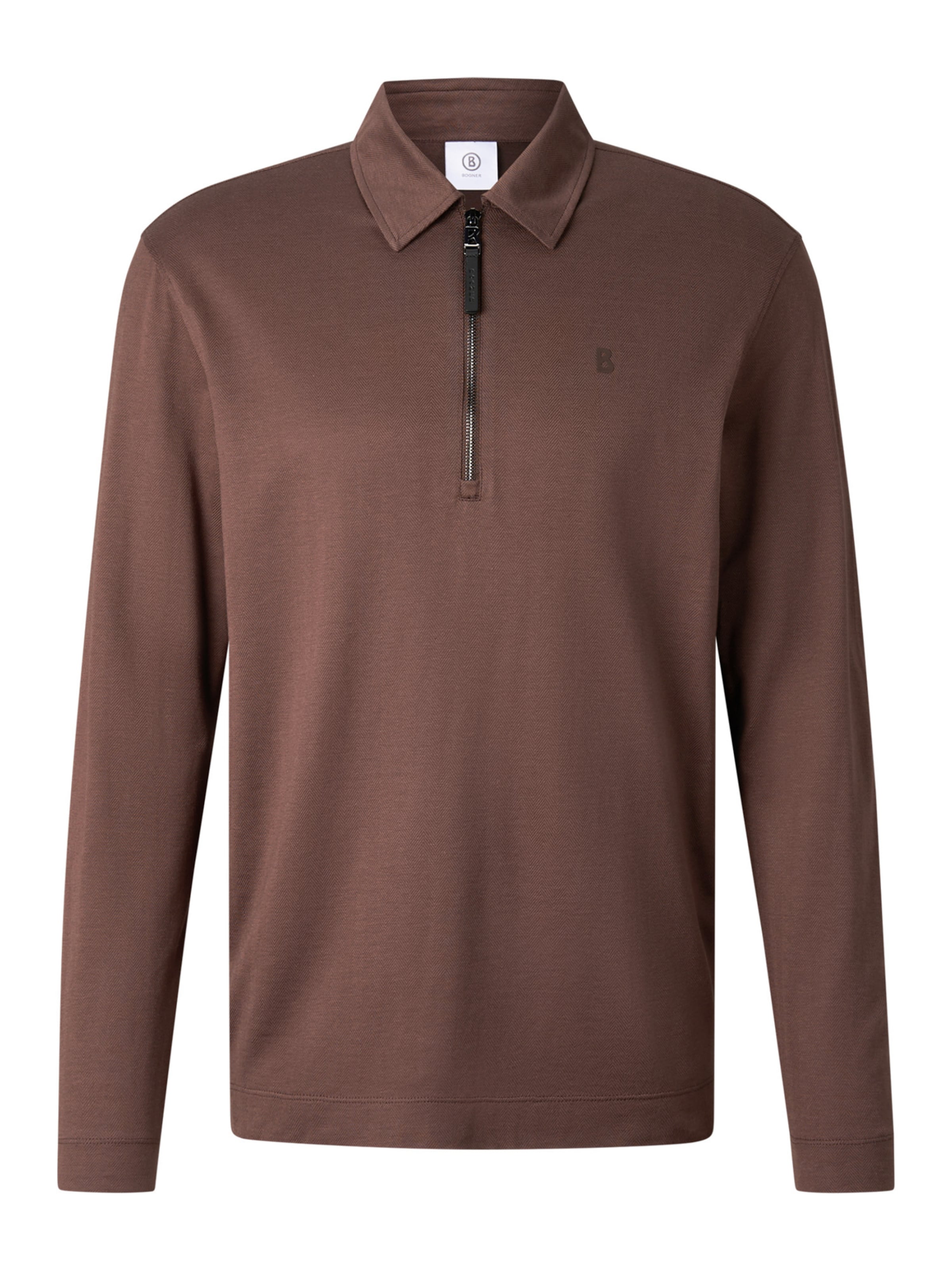 BOGNER Shirt ' Bailey ' in Braun: Vorderseite