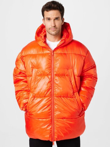 WEEKDAY Зимняя куртка 'Ruben' в Оранжевый: спереди