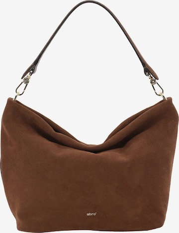 ABRO Handbag 'EBONY BIG' in Brown: front
