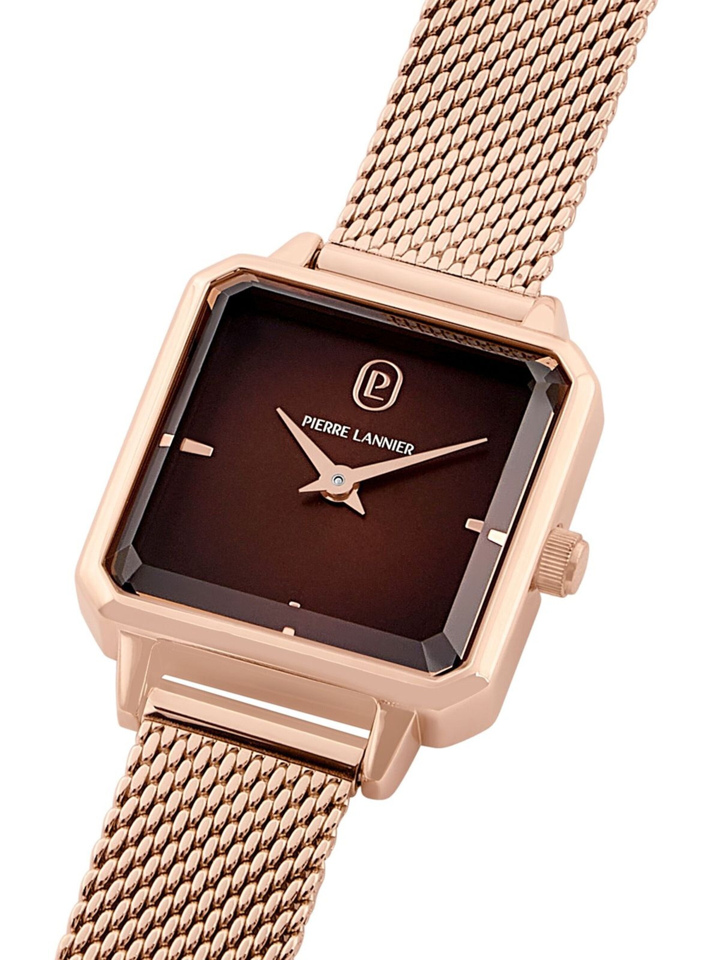 Pierre Lannier Analoguhr 'Watch Leonor Chocolat'‌ in Braun
