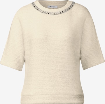 Pull-over STREET ONE en beige : devant