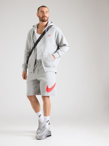 Nike Sportswear Tréning dzseki 'CLUB' - szürke