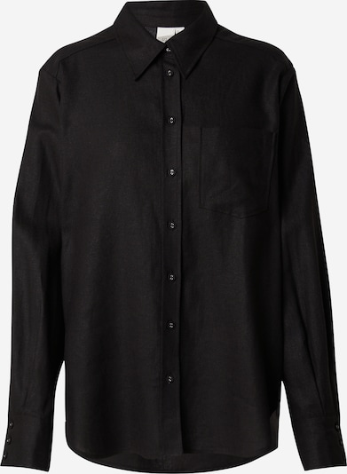 Y.A.S Bluse 'FLAXY' i svart, Produktvisning