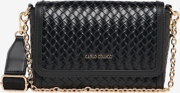 Carlo Colucci Crossbody Bag 'diCara' in Black: front