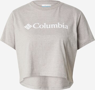 COLUMBIA Funkční tričko 'North Cascades' – šedá: přední strana