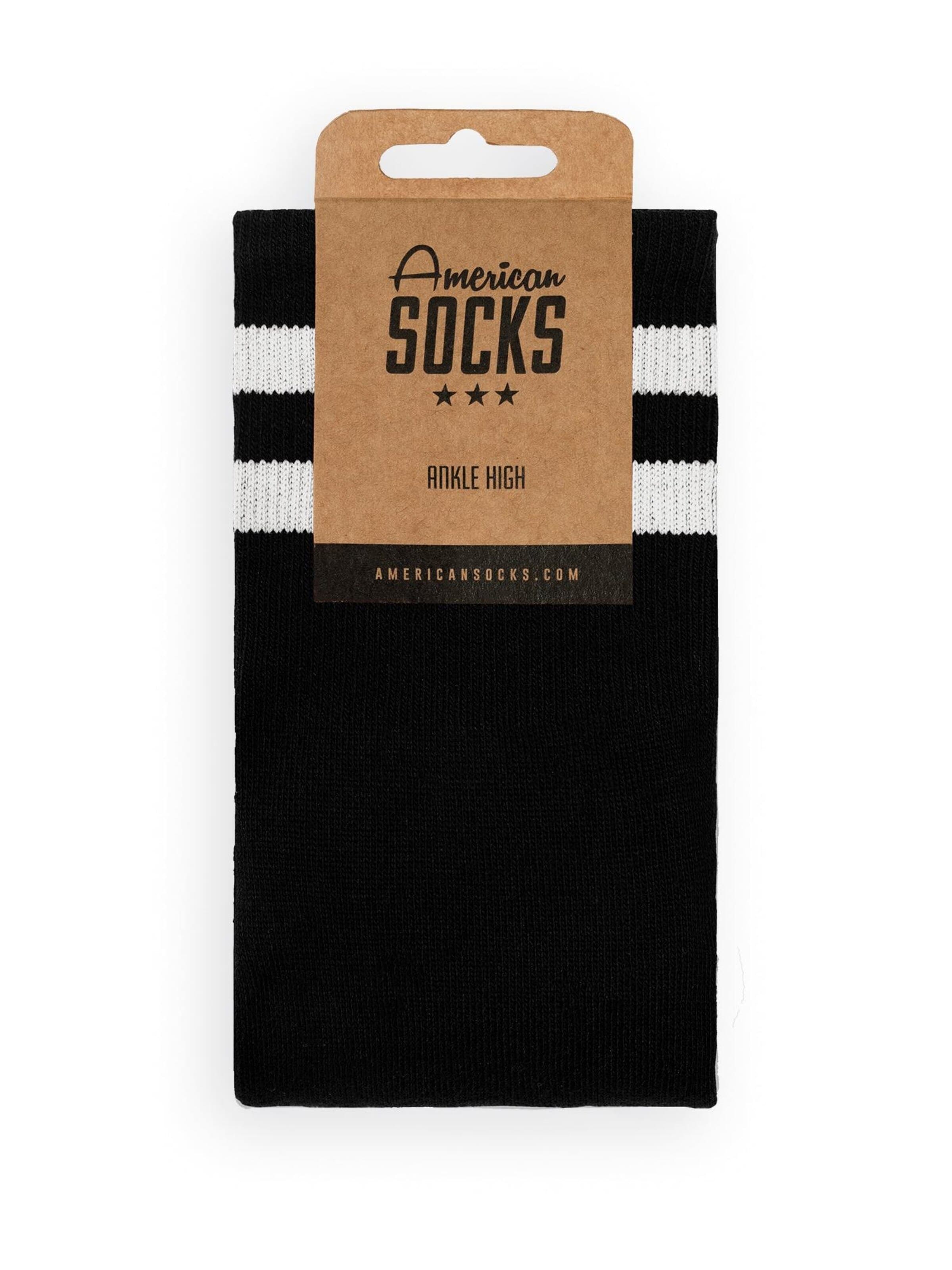 Chaussettes American Socks en noir