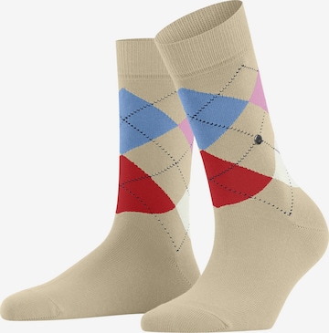 BURLINGTON Socks 'Queen' in Beige: front