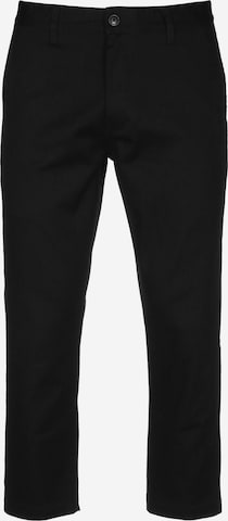 Obey Workout Pants in Black: front