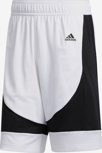 ADIDAS PERFORMANCE Sportshorts in schwarz / naturweiß, Produktansicht
