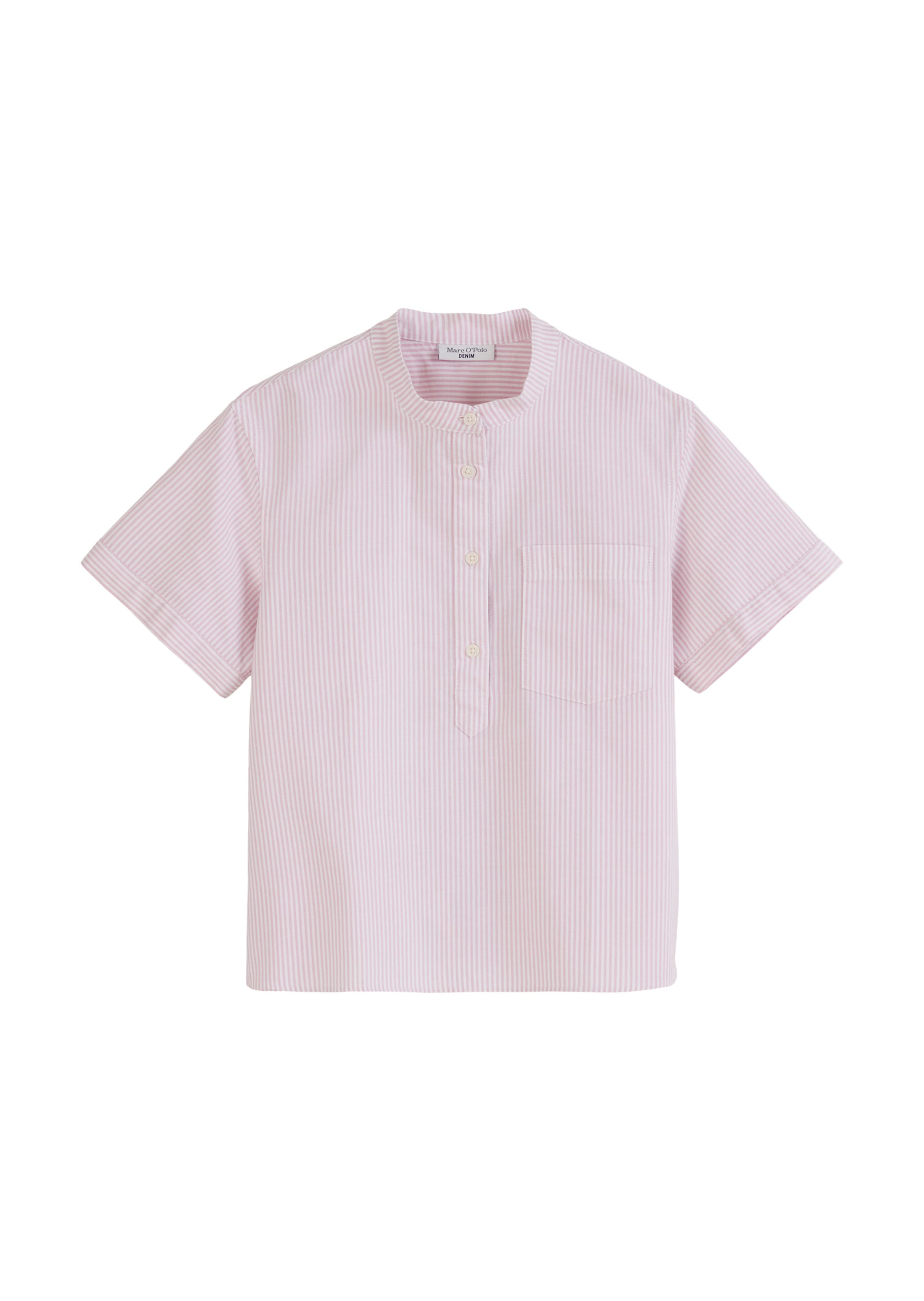 Marc O'Polo DENIM Blouse in Pink: front