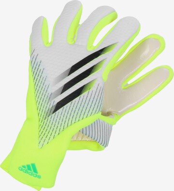 Gants de sport 'X Pro' ADIDAS SPORTSWEAR en jaune : devant