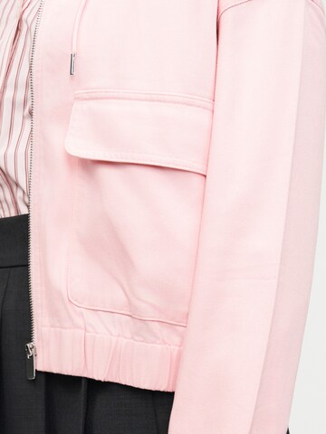 ONLY Демисезонная куртка 'ONLKENZIE' в Ярко-розовый
