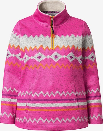 LAURASØN Sweatshirt in Pink: front