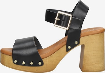 Sandales 'Sandalen Hak' Red-Rag en noir : devant