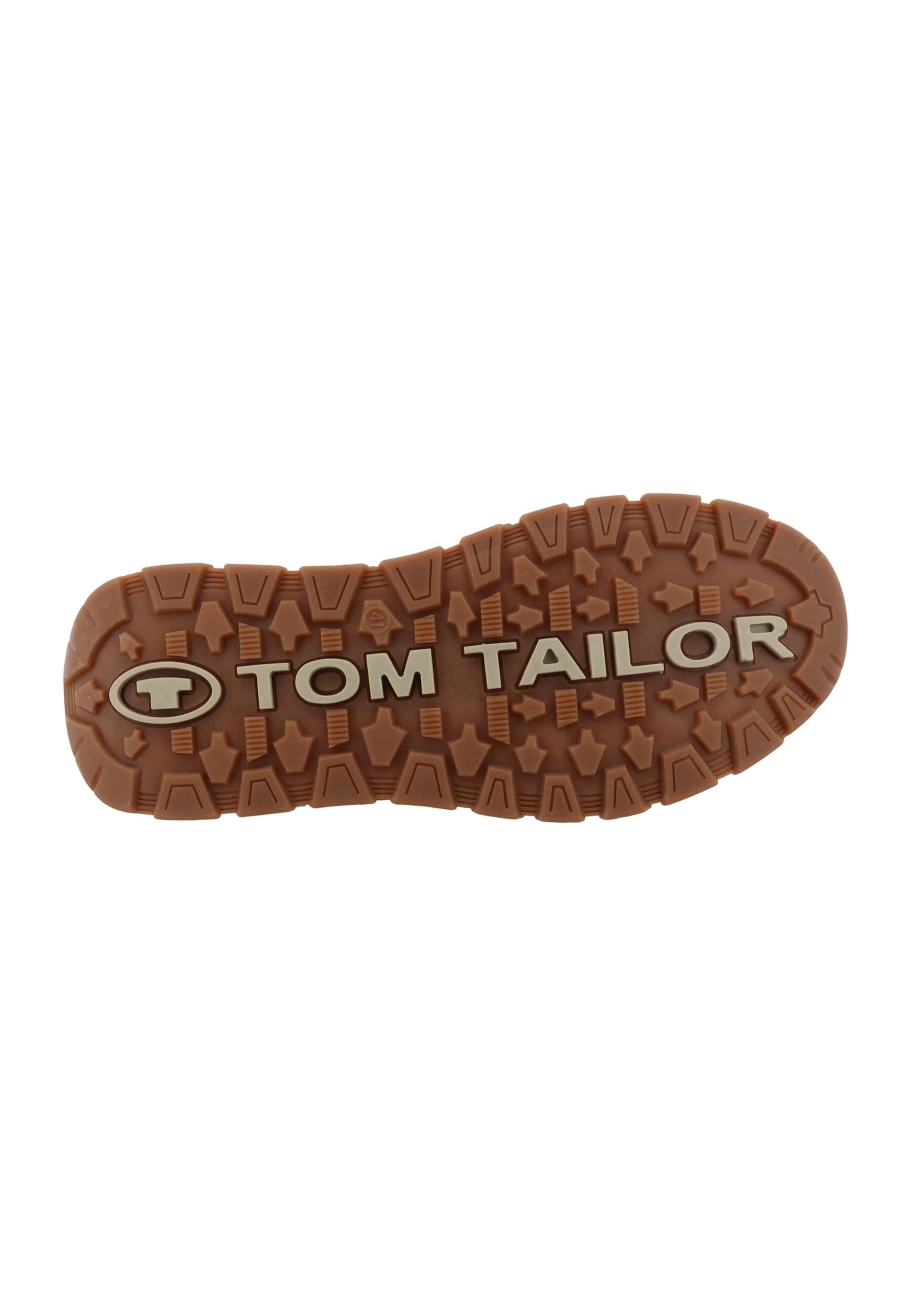 TOM TAILOR Tenisky – hnědá