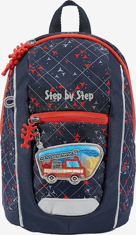 STEP BY STEP Backpack 'KIGA' in Blue: front