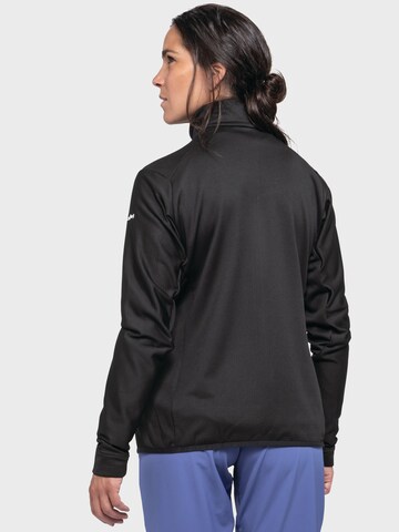 Schöffel Athletic fleece jacket 'Blaueis' in Black