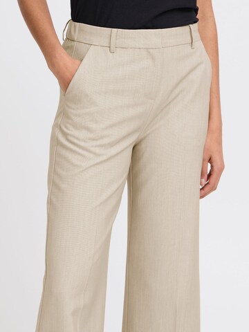 Loosefit Pantaloni chino ' BYDANTA WIDE LEG PANTS 2 CROPPED ' di b.young in marrone