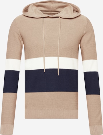 JACK & JONES Pullover 'ROSS' in Braun: predná strana