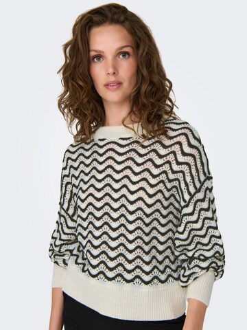 Pullover 'JDYRita' di JDY in bianco: frontale