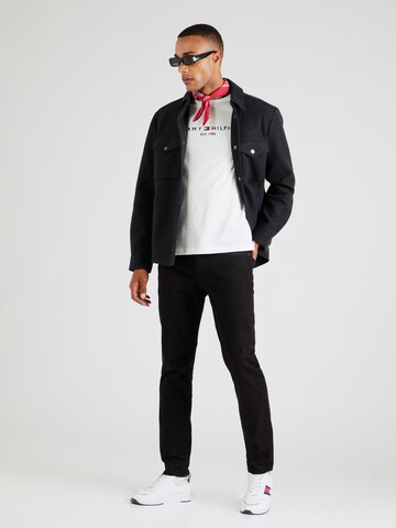 Regular fit Tricou de la TOMMY HILFIGER pe alb