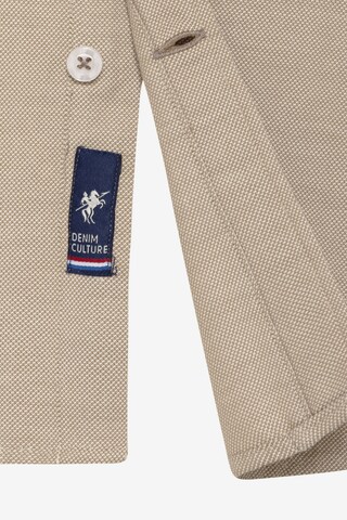 DENIM CULTURE Regular fit Zakelijk overhemd 'JONES' in Beige