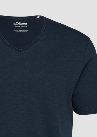 T-Shirt s.Oliver en bleu