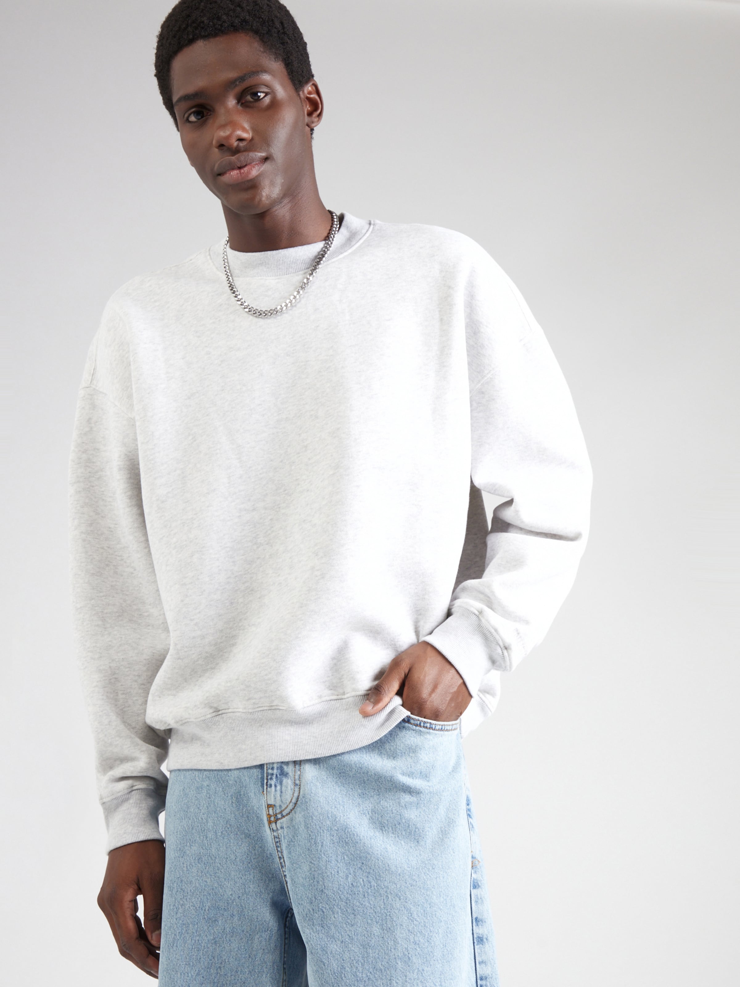 Hollister white sweatshirt discount