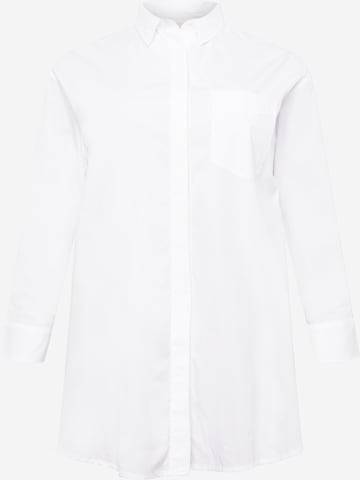 Guido Maria Kretschmer Curvy - Blusa 'Melinda' em branco: frente