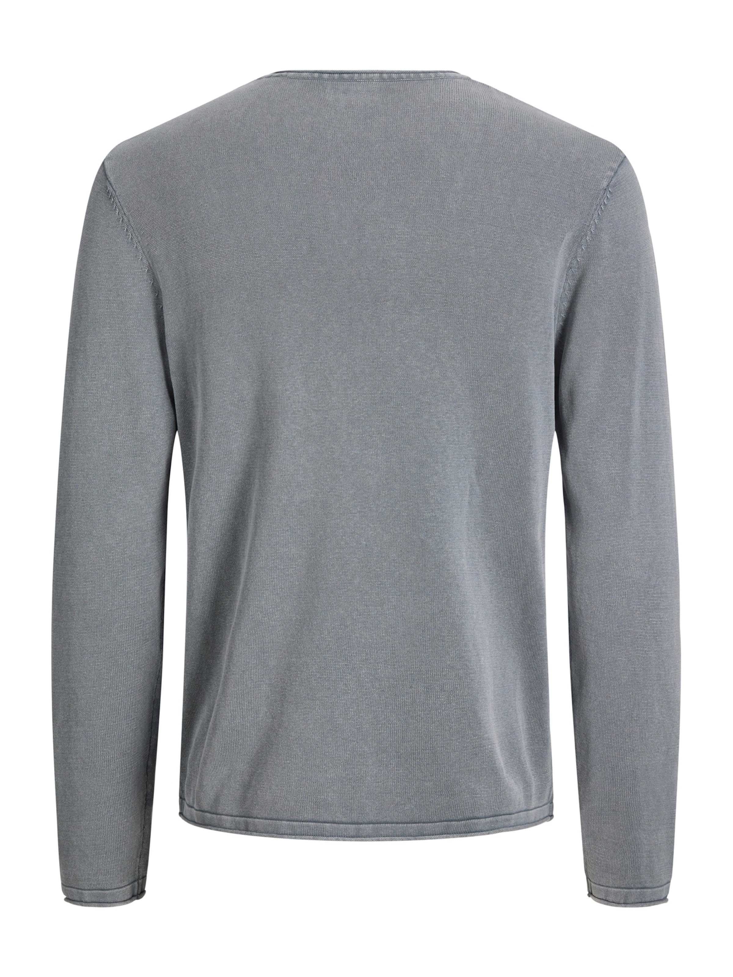 JACK & JONES Regular fit Sweater 'JJELeo' in Grey
