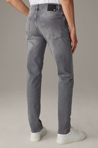 STRELLSON Slimfit Jeans 'Robin' in Grau