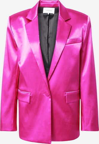 FRAME Blazer in Pink: front