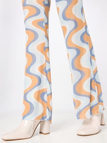 Cotton On Flared Hose 'PULL ON' in Blau