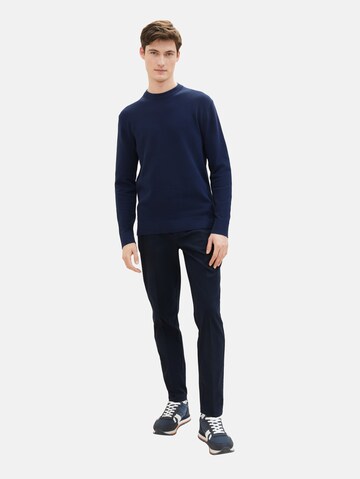 Regular Pantalon chino TOM TAILOR DENIM en bleu