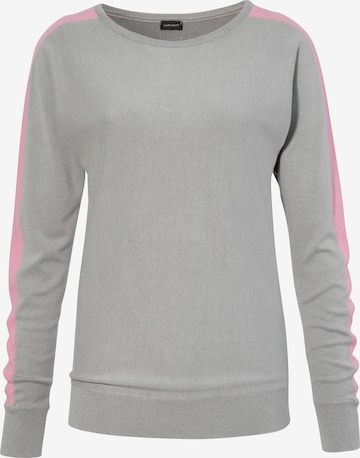 LAURA SCOTT Sweatshirt in Grau: predná strana