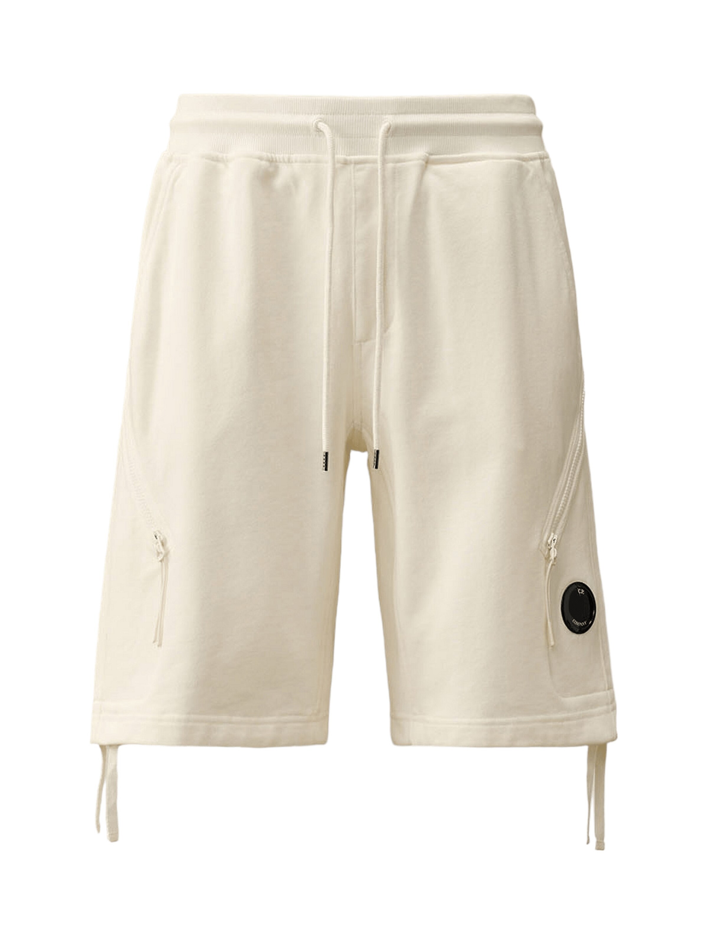 C.P. Company Loose fit Pants in White: front