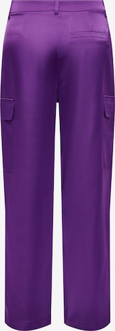 ONLY Loose fit Cargo Pants 'PILAR' in Purple