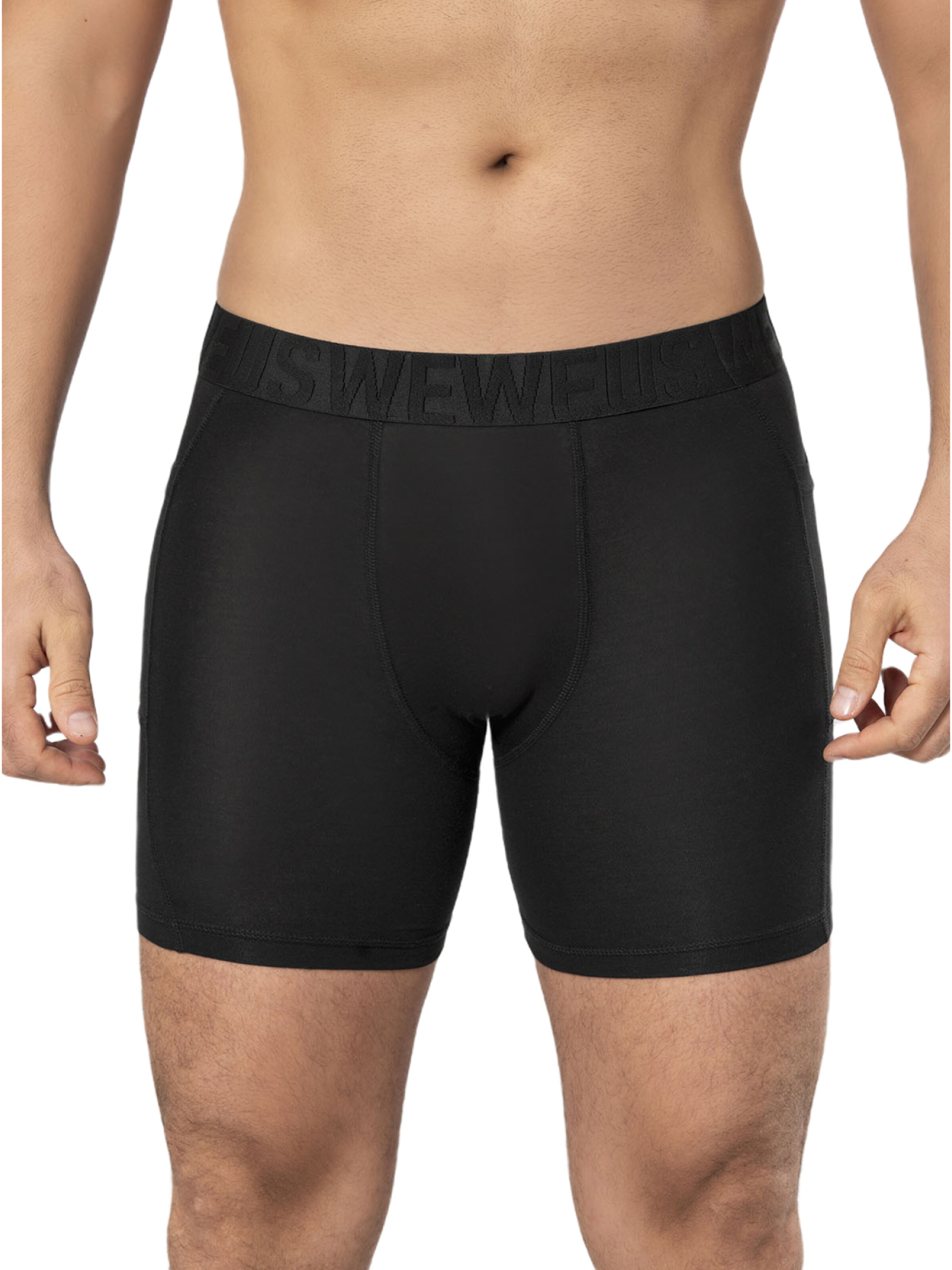 Weweus Boxershorts in Zwart: voorkant