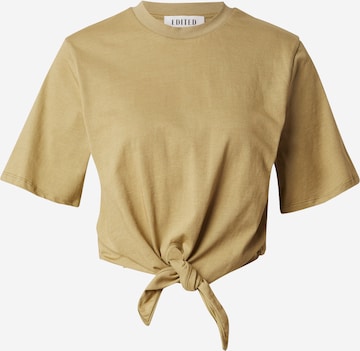 EDITED - Camiseta 'Domenica' en marrón: frente