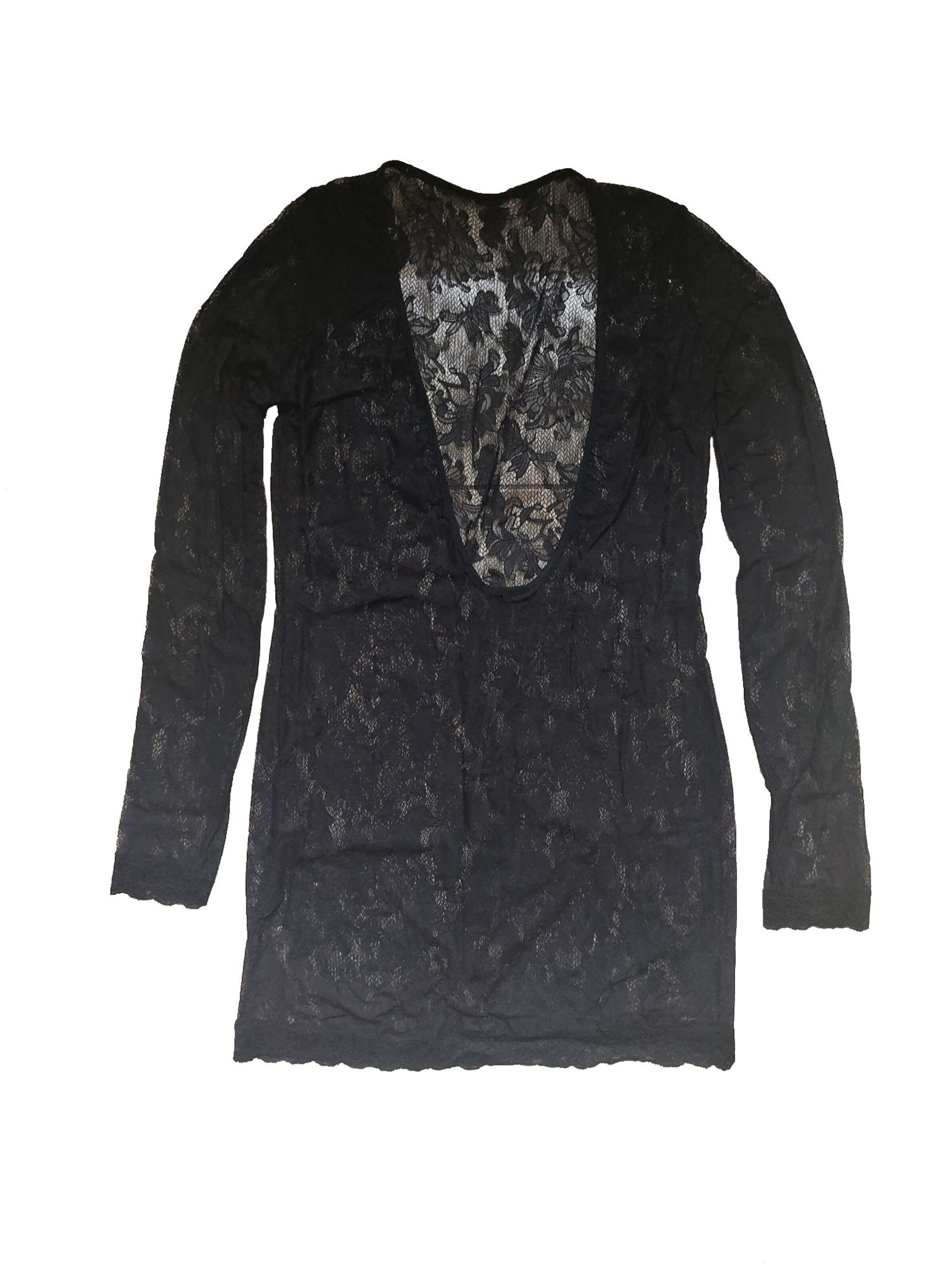 7Heaven Negligee 'Kimberly' in Black