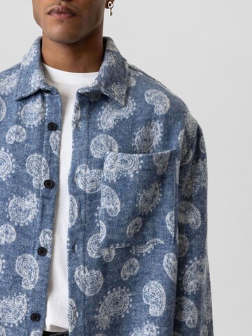 Dandalo Comfort fit Button Up Shirt 'Arthur' in Blue