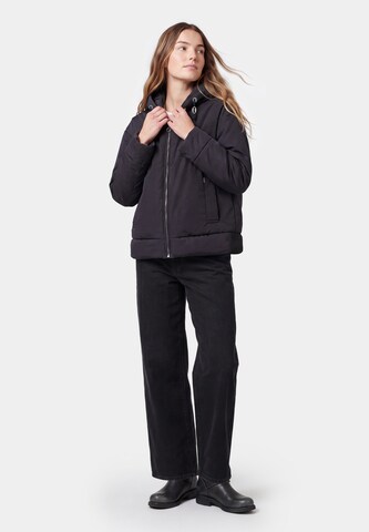 DreiMaster Vintage - Chaqueta de entretiempo en negro