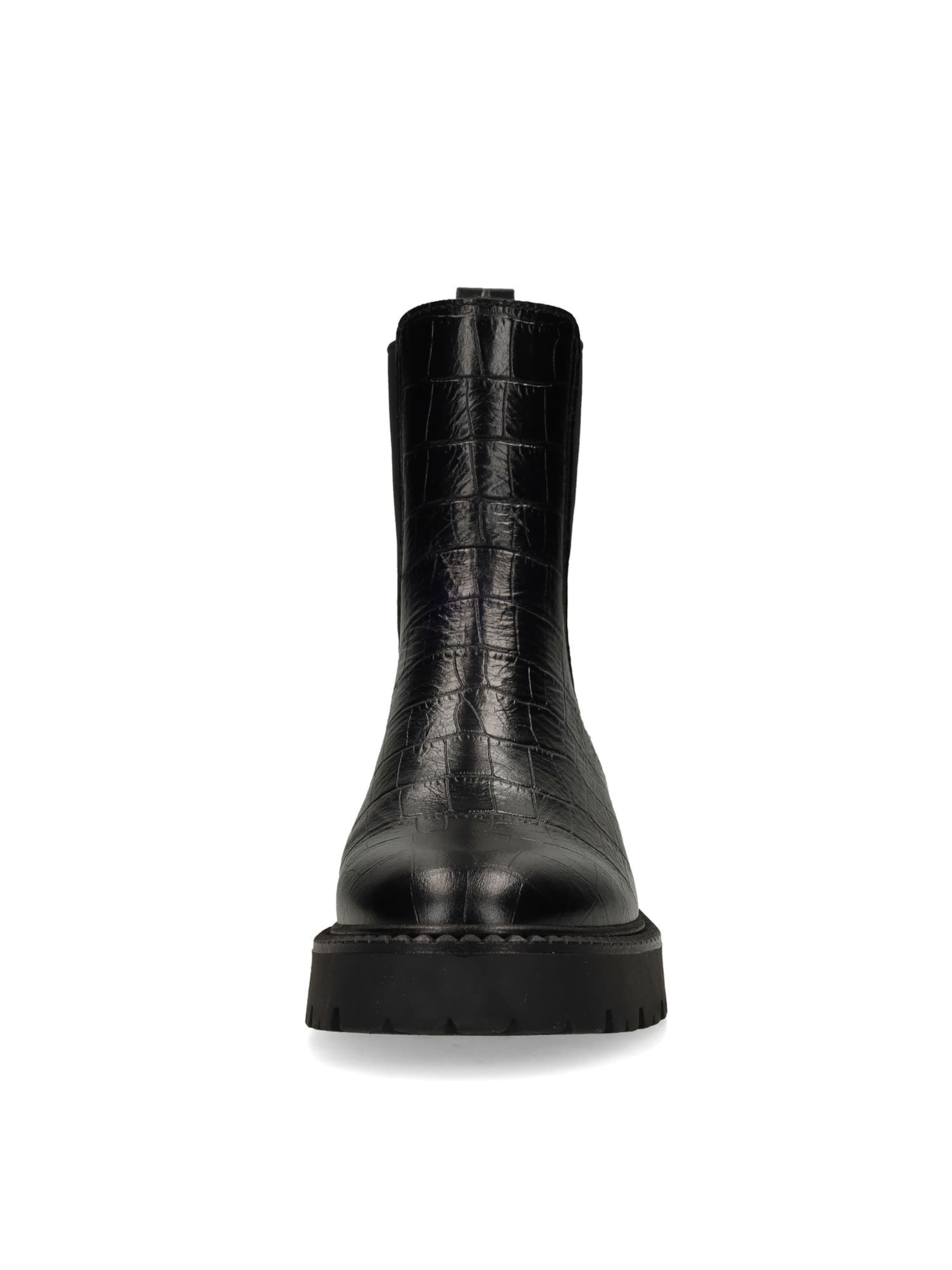 no stress Chelsea boots in Zwart