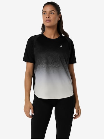 T-shirt 'ASICS Road Fade SS' ASICS en noir : devant