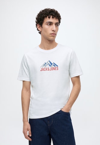 JACK & JONES - Camiseta 'JJROCHE' en blanco