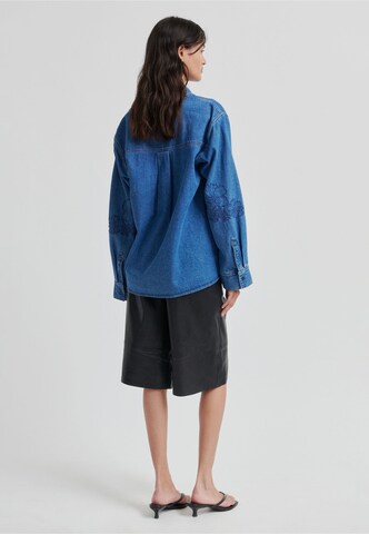 SECOND FEMALE Blouse 'Cornelia' in Blauw
