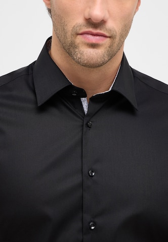 ETERNA Regular Fit Hemd in Schwarz