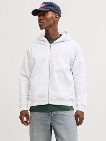 JACK & JONES - Sudadera en blanco: frente