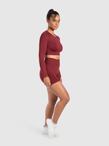 T-shirt fonctionnel 'Maysa' Smilodox en rouge
